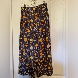 Kvp Botanical Print Linen Jen Pant Small